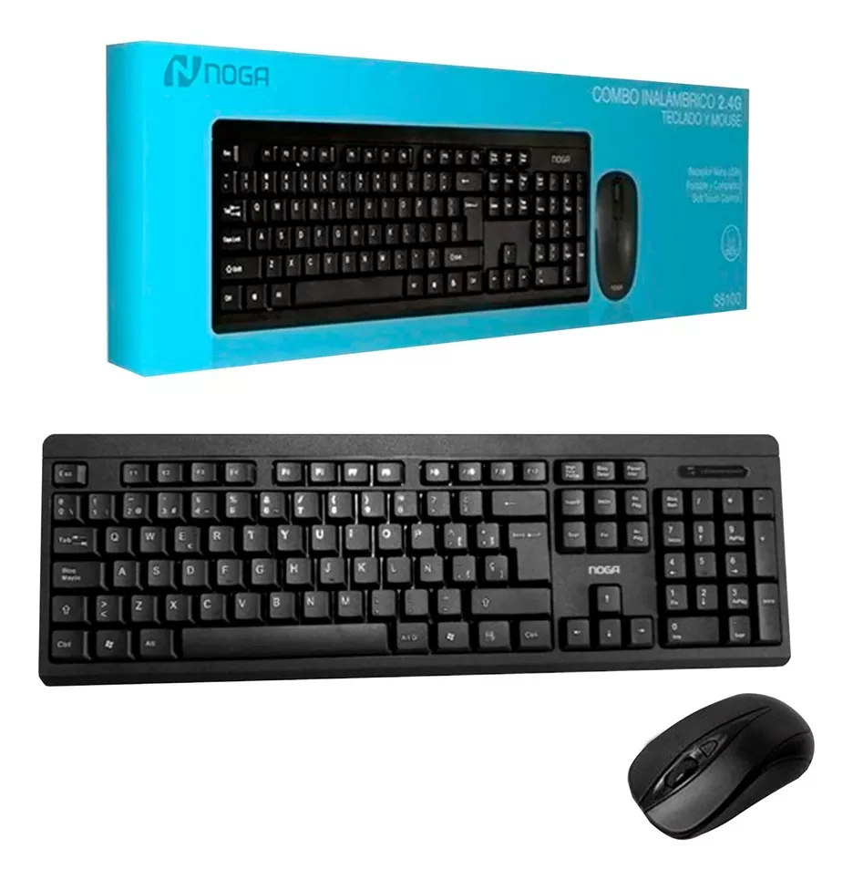 Kit teclado y mousse inalámbrico NOGA